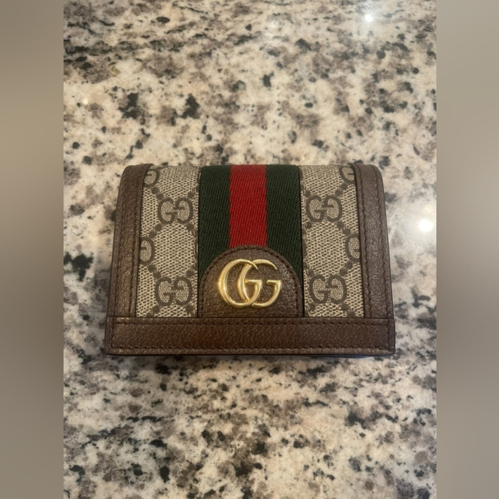 Gucci GG Supreme Ophidia Card Case Wallet